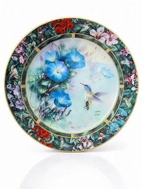 Lena Liu “The Violet-Crowned Hummingbird” Collector Plate – #16151E